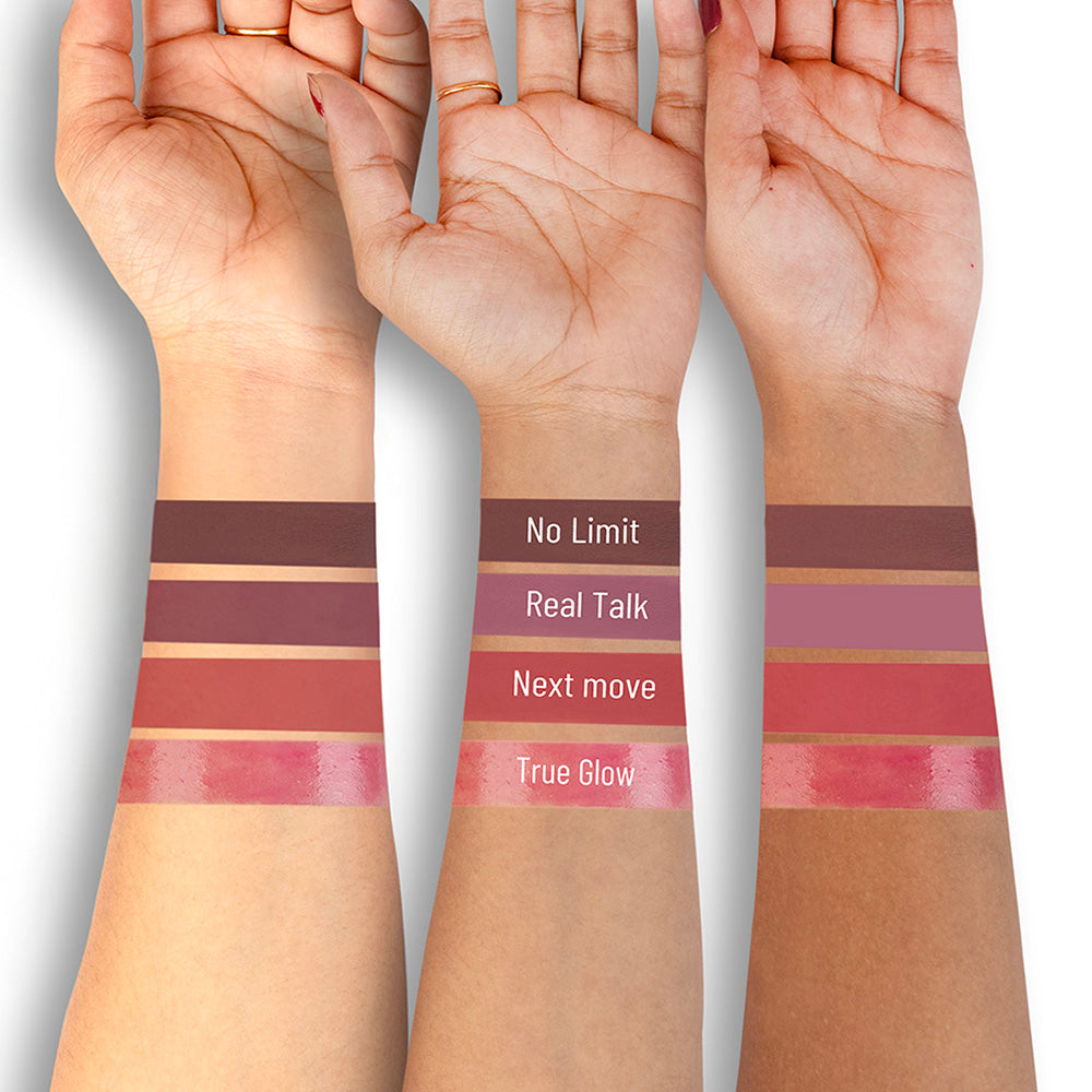 Baked Beauty Four Ever Yours Liquid Lipstick Giftset For Women (4mlx4)