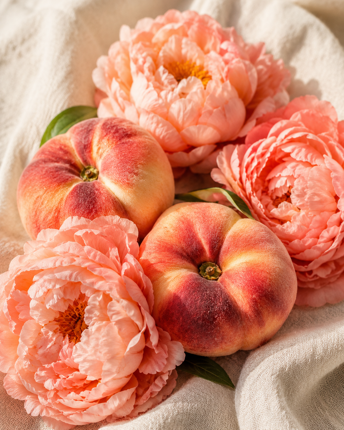 Peach + Peony