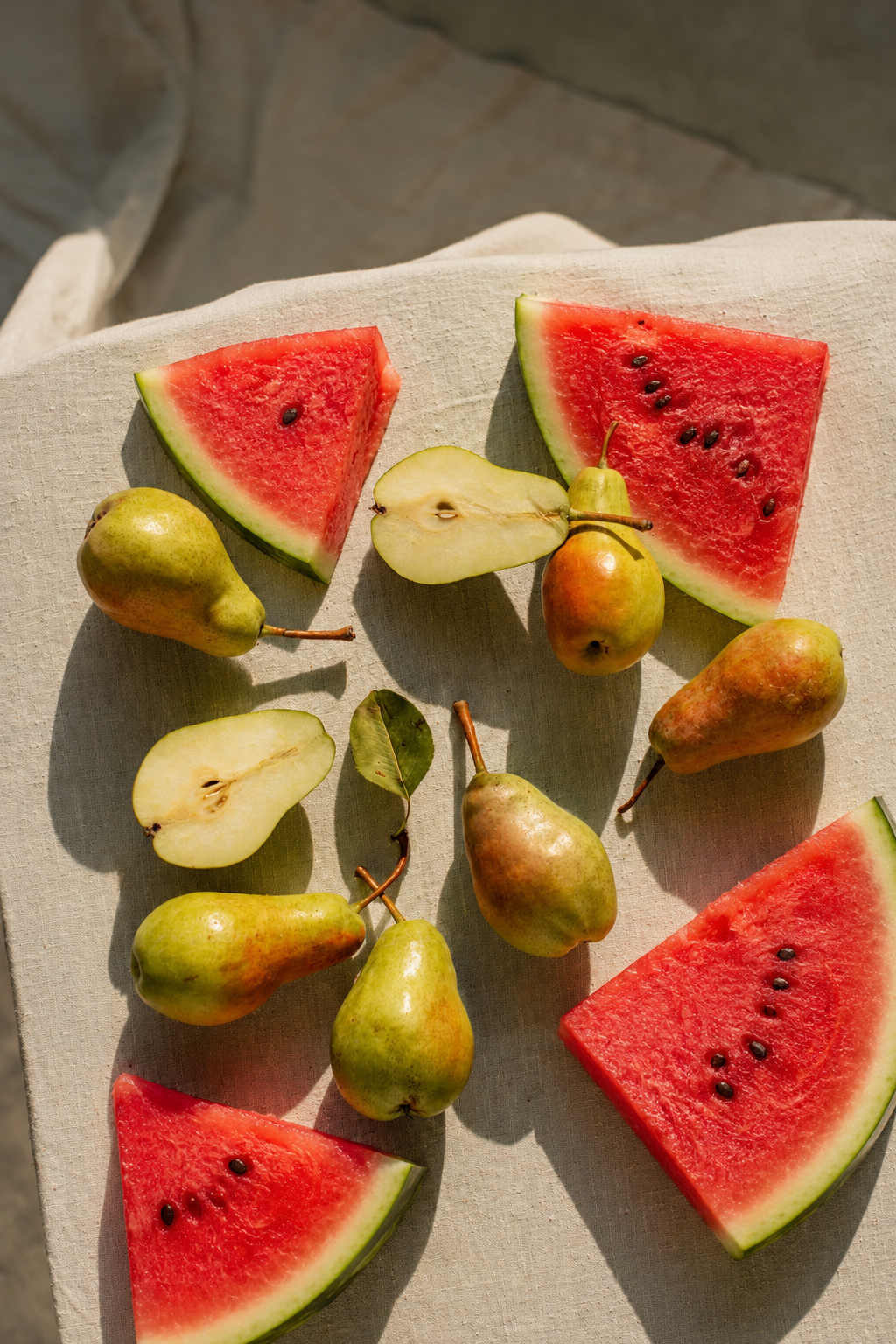 Pear + Watermelon