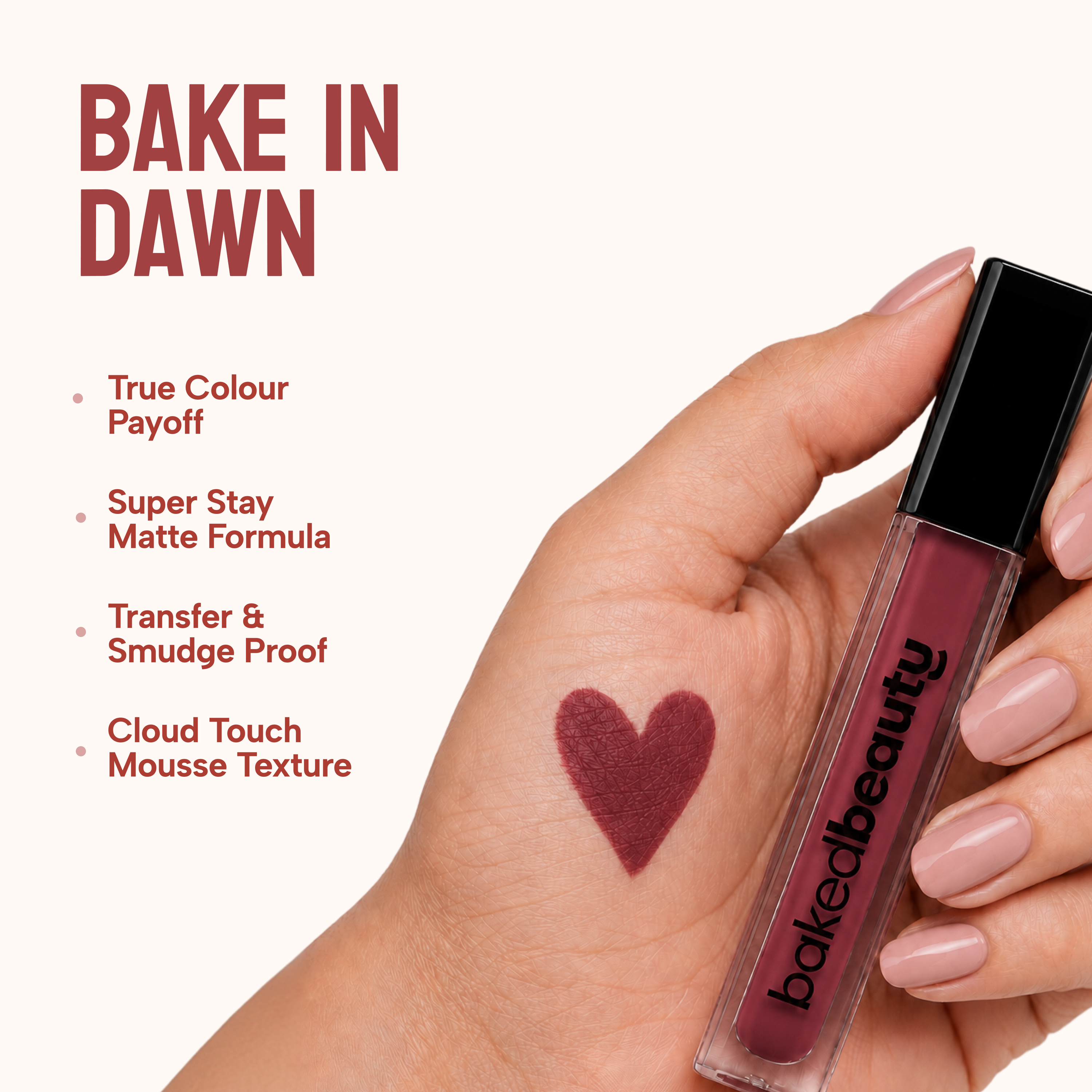 Bake In Dawn Liquid Mousse Lipstick 4.5ml