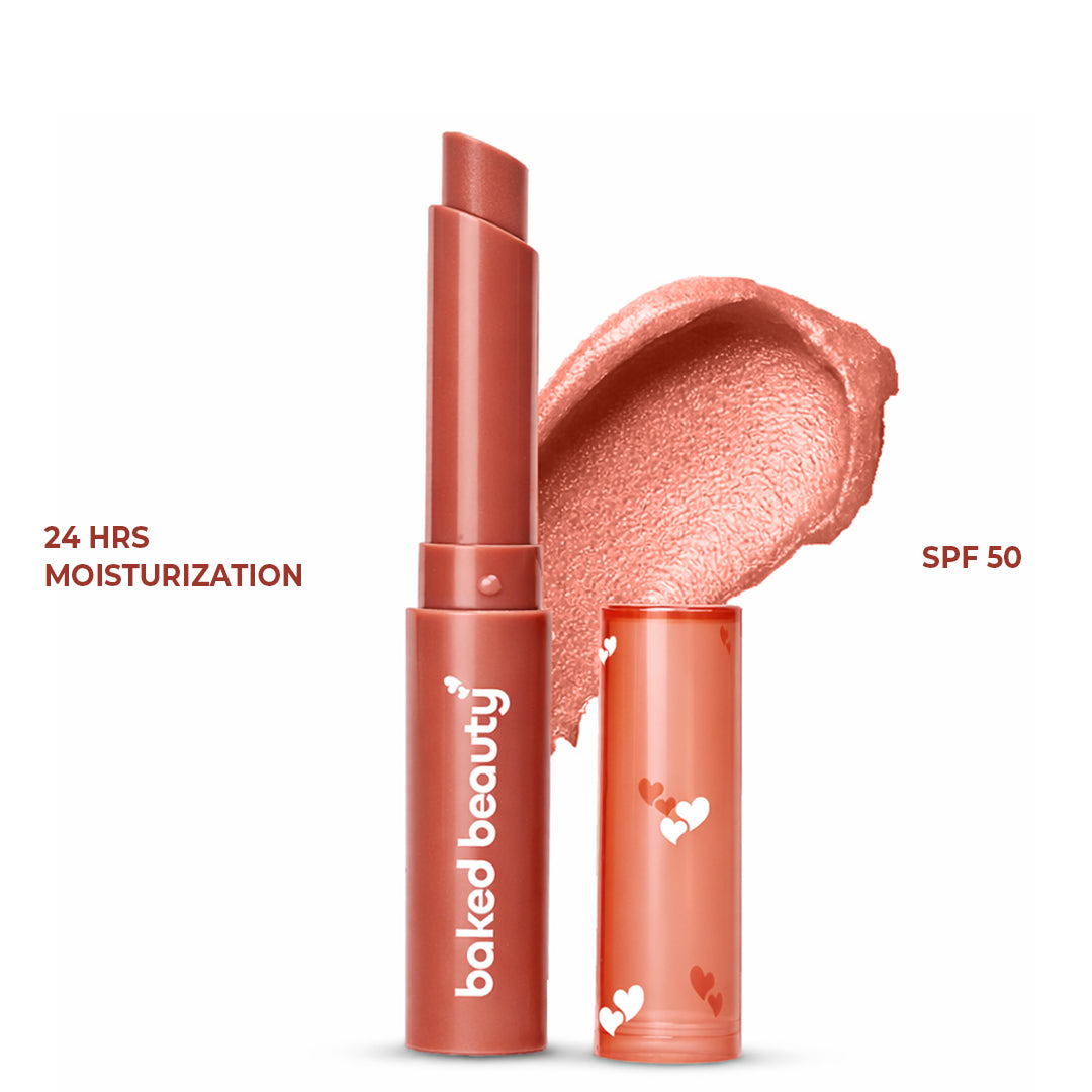 Nude Glow SPF 50 Ultra Soft Lip Balm with 6 Super Butters , 1.6 g