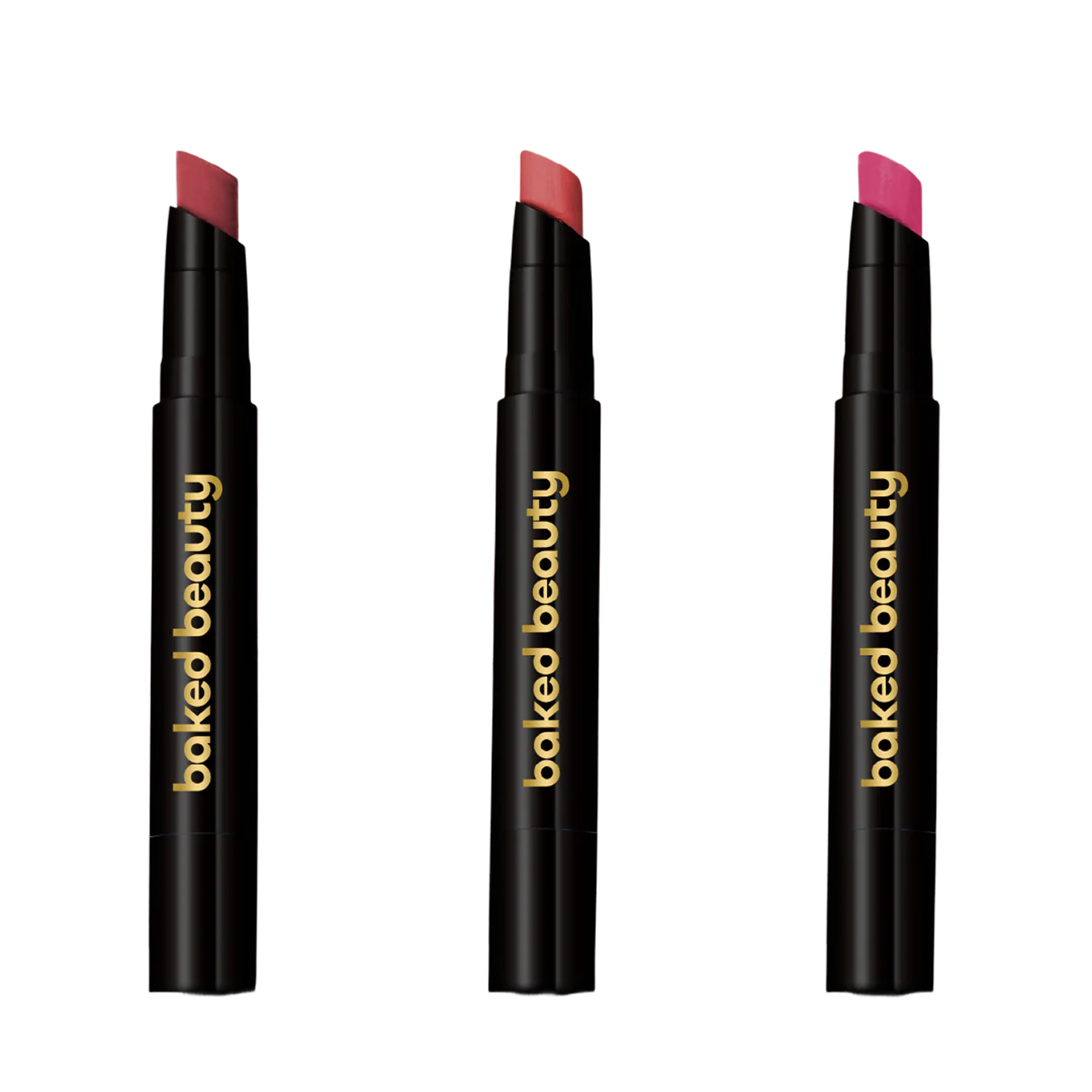 Lipstick Crayon Set (Pack of 3) - My Crayon Midnight Kiss