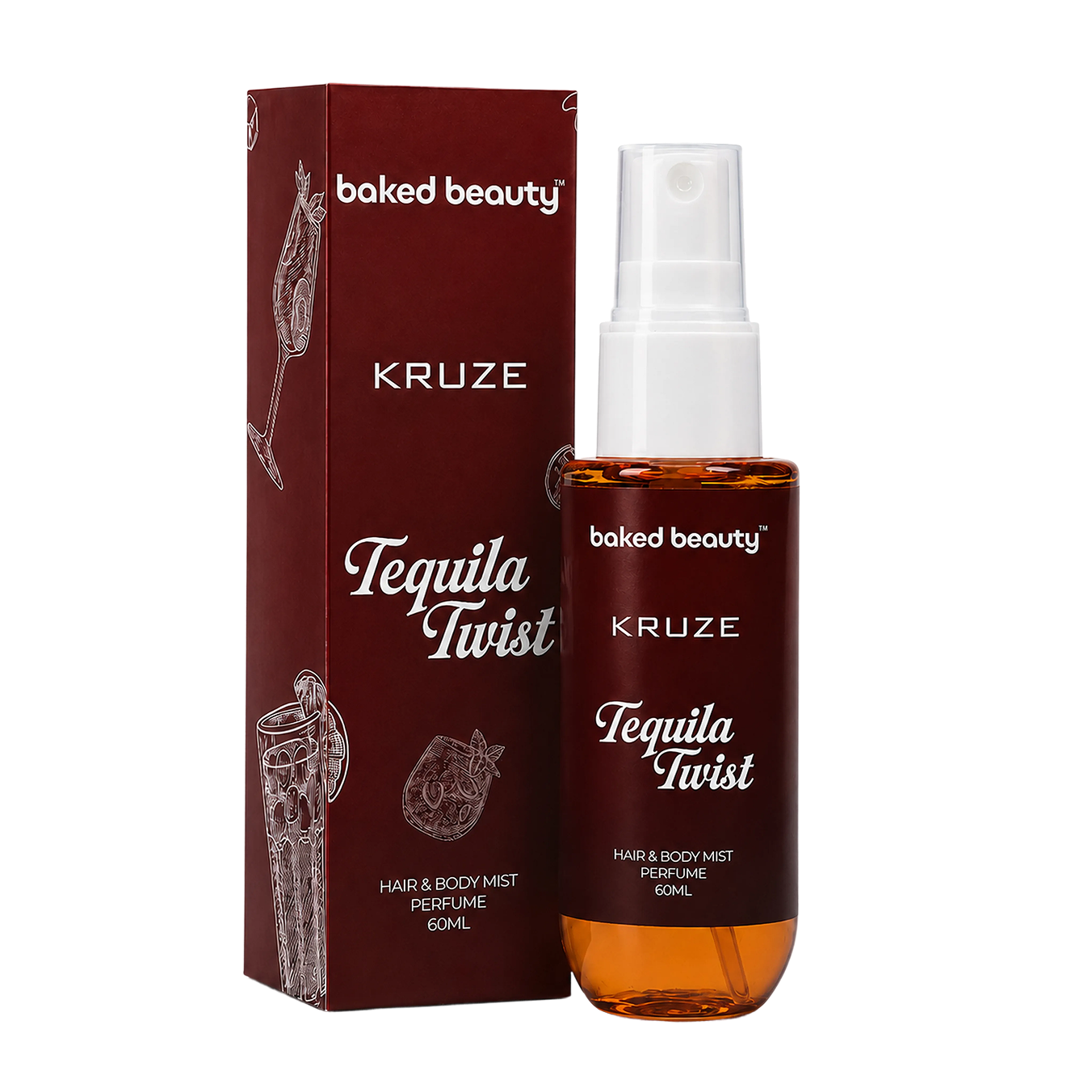 Kruze Tequila Twist Hair and Body Mist - 60ml